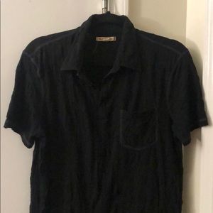 John Varvatos Polo wrinkly style